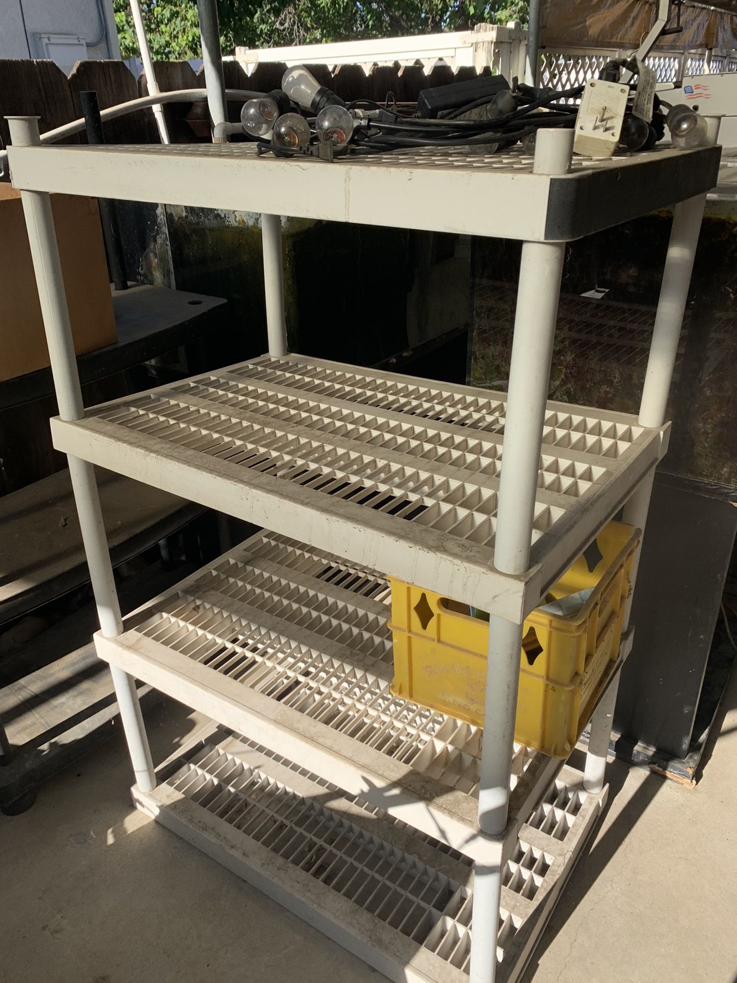 Plastic shelves for Sale in Modesto, CA OfferUp