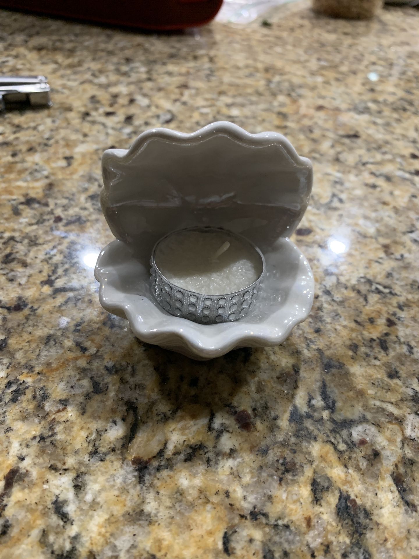 Party Favor - Sea Shell Candle Holder