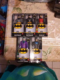 Batman Figurine Set 5. 6 in