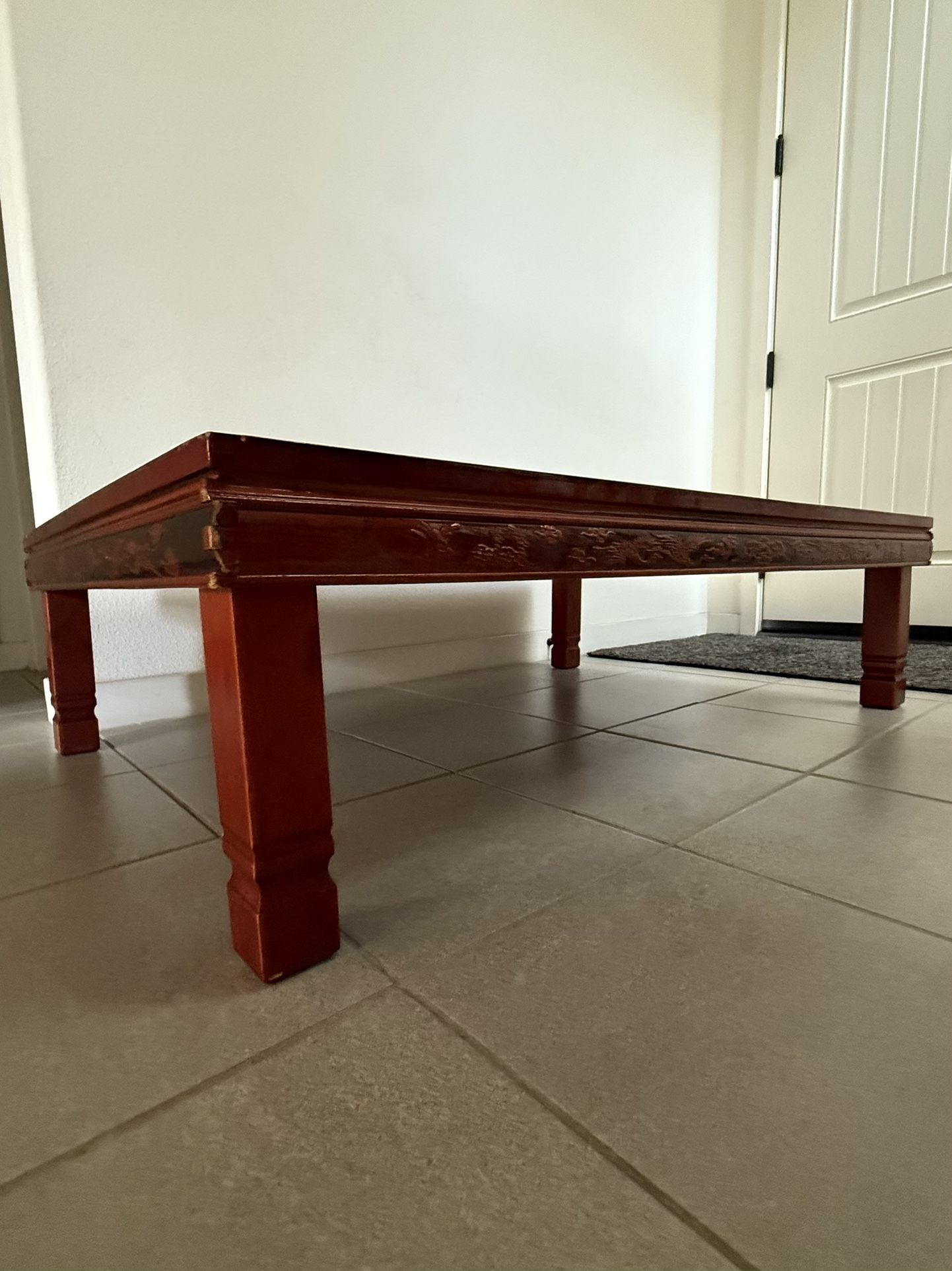 Korean Wood Folding Low Table