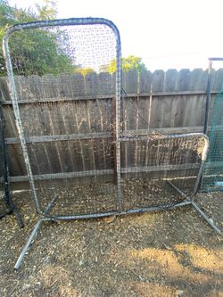 Practice pitching net