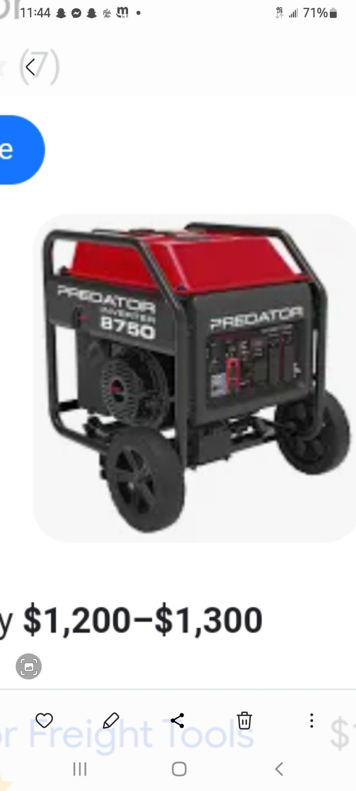 Predator 8750 Generator Inverter