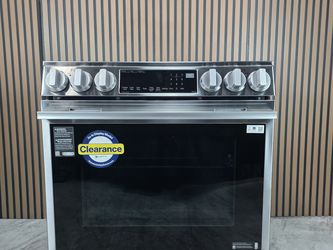 LG Appliances 30 Inch Slide-In Smart Induction Range with 5 Elements, 6.3 cu. ft. ProBake Convection® Oven, UltraHeat™ Element (LSIL6336XE-D-3947)