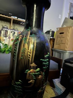 Hand painted Vase