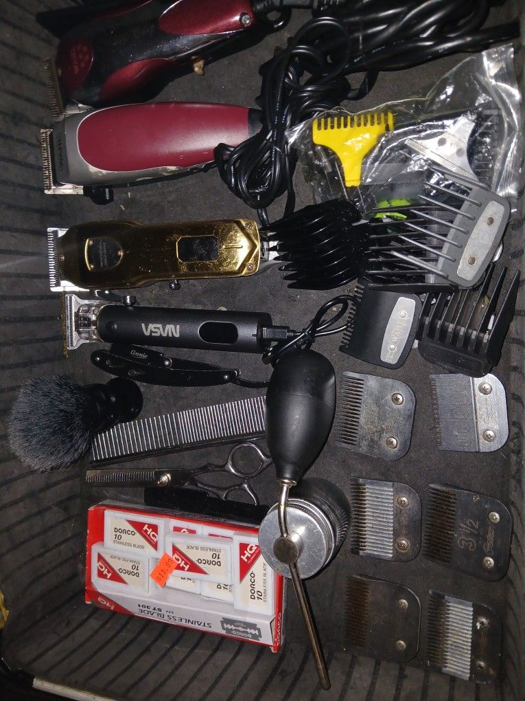 Barber Clippers And Guards