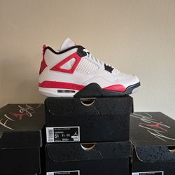 Nike Air Jordan Retro 4 Red Cement 