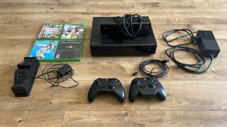 Xbox One with accessories
