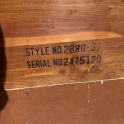 Lane Cedar Chest Antique