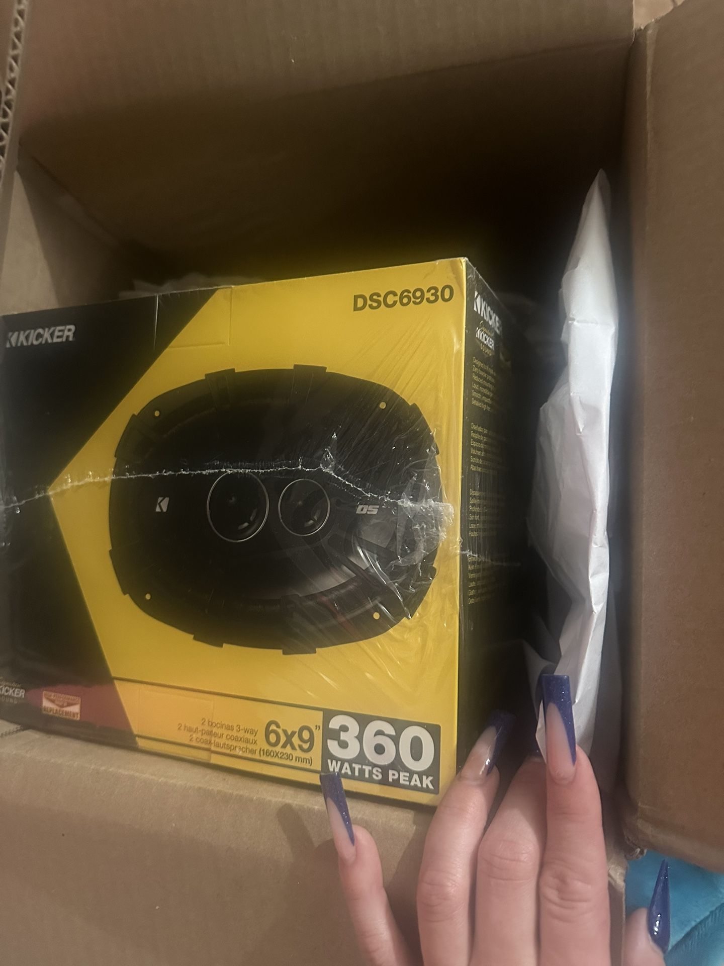 Kicker 6x9 Brand New In Box.
