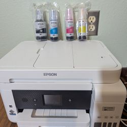 Epson Workforce ST-C4100 Wireless Inkjet Multifunction Printer - Color