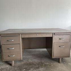 Vintage School Work Desk 
