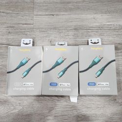 3pk heyday iPhone/iPad power cables USB a to lightning