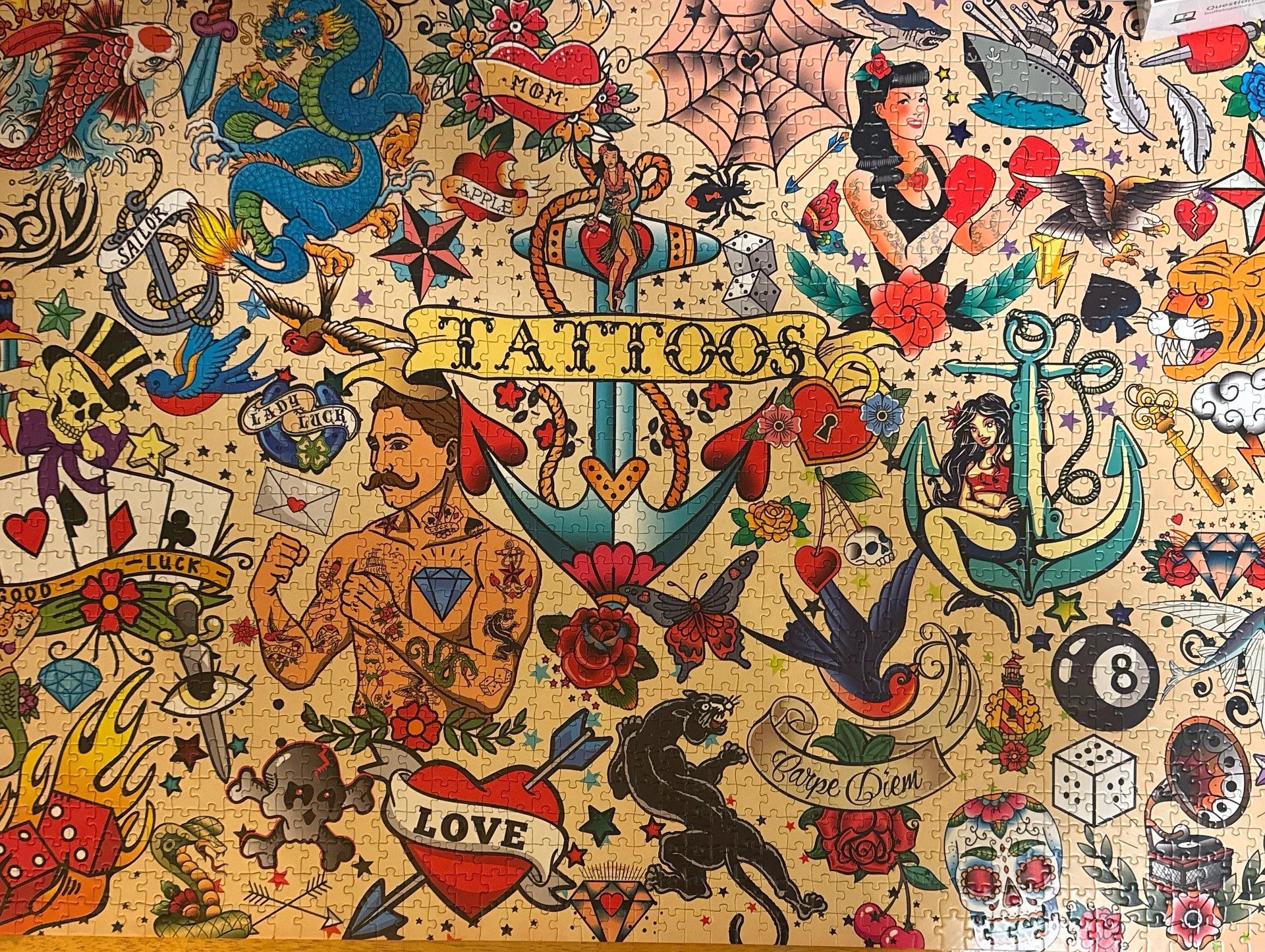 1500 Piece Buffalo Puzzles