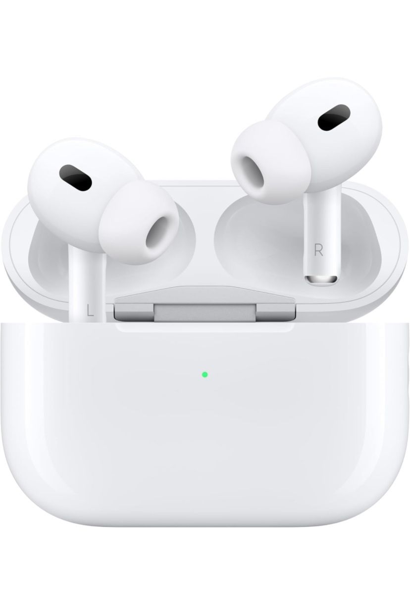 Apple AirPods Pro 2nd Generation with MagSafe Wireless Charging Case - White