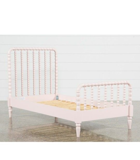 Pink Spindle Bed