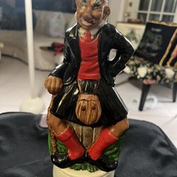 Vintage Scotchman Decanter