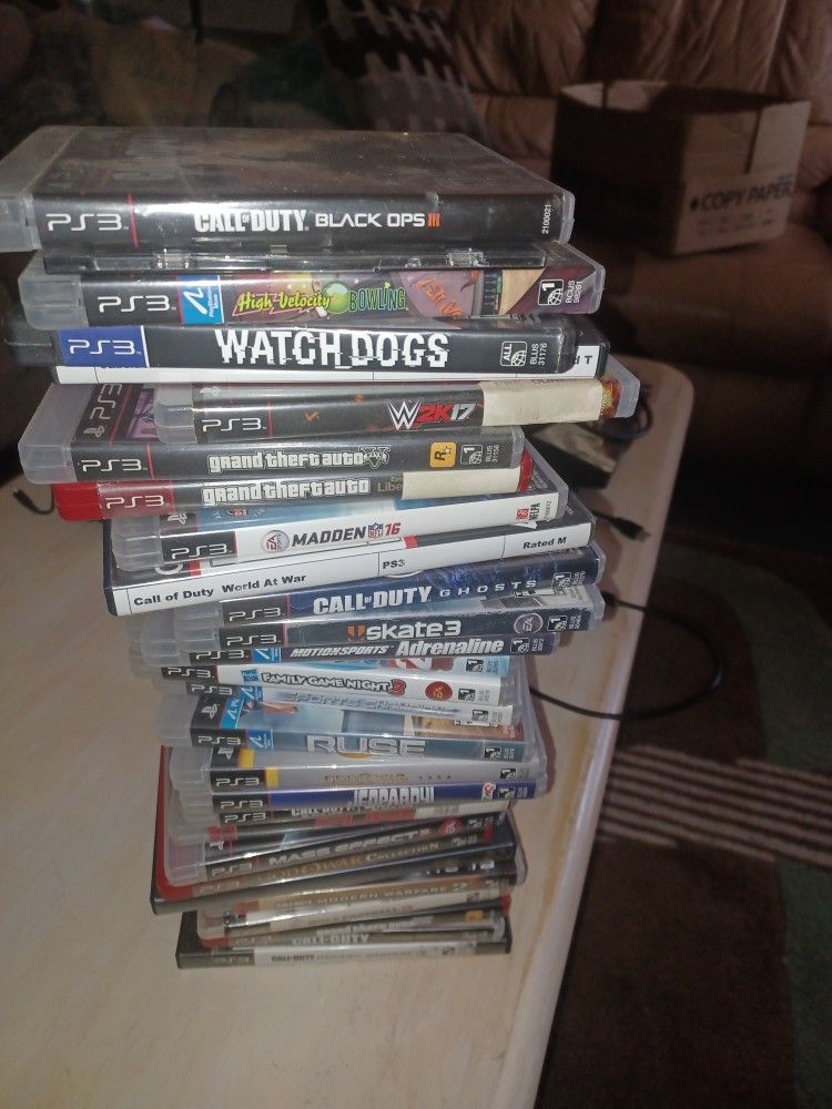 Ps3 System With Games