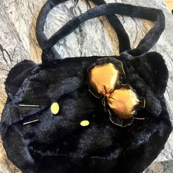 Hello Kitty Fluffy Purse 