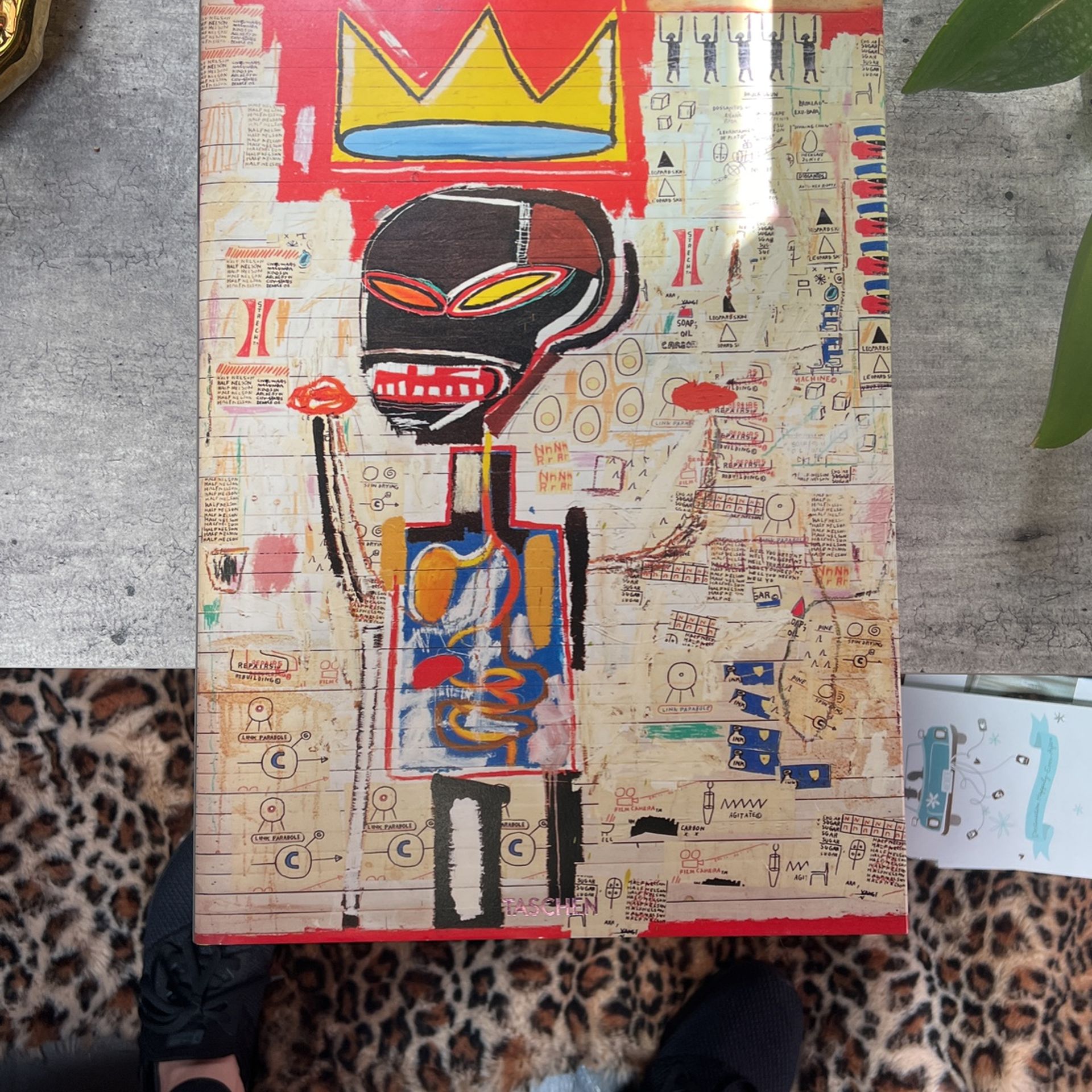 taschen book jean michel basquiat