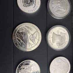 5oz silver Coins