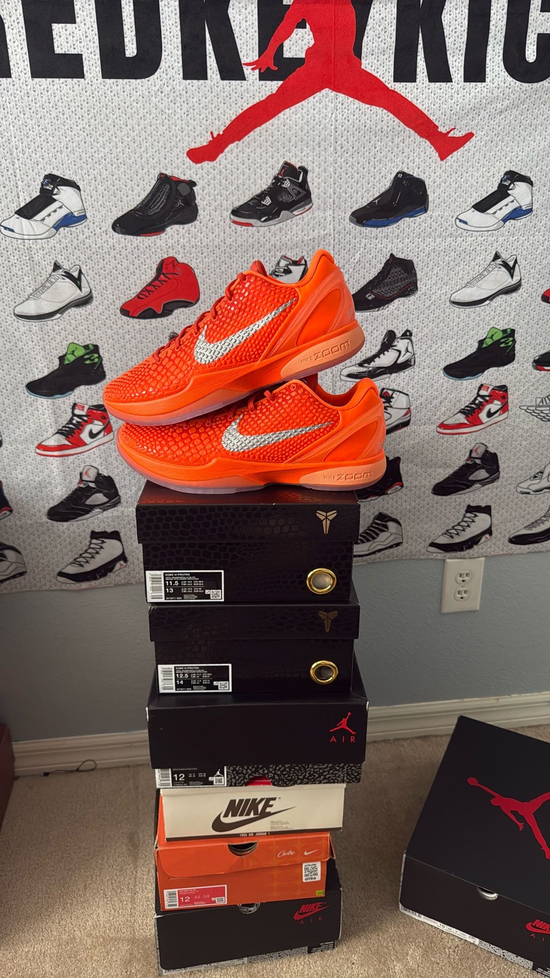 Kobe 6 Protro Total Orange