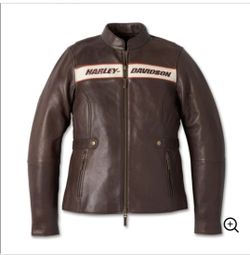 Harley Davidson - Women's Victory Lane Leather Riding Jacket
