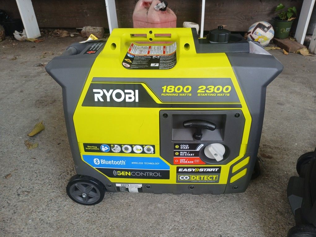 Ryobi Portable Generator $500 Price Firm, New