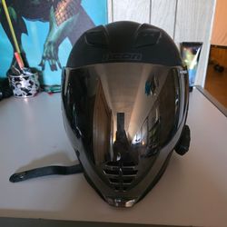 Icon Airflite Motorcycle helmet with Cardo Bluetooth (Large, 59-60)
