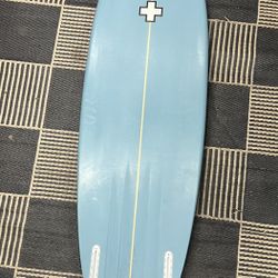 Surf Prescription Surfboard Tur Twin Pin 6’4 X 21 Midlengh Surfboard 