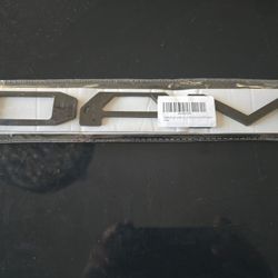 Toyota Tacoma Matte Black Emblem 