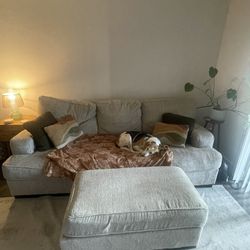 Couch and Ottoman