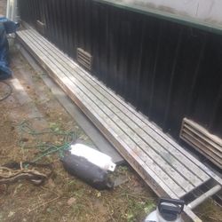 16ft Aluminum Plank 14"wide