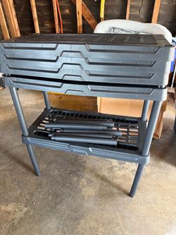 5 tier storage garage shelf