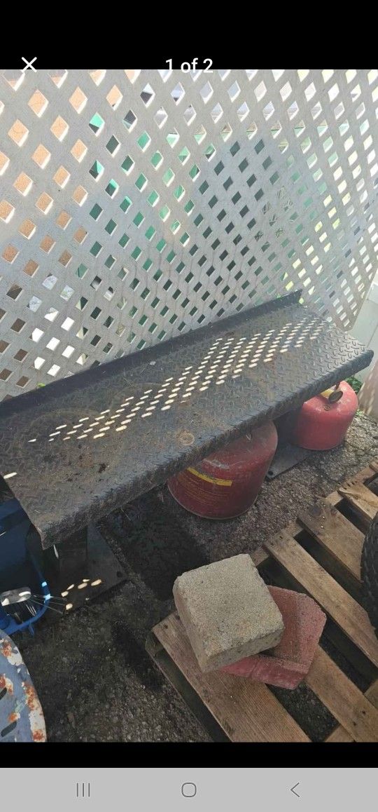 Metal Bench 