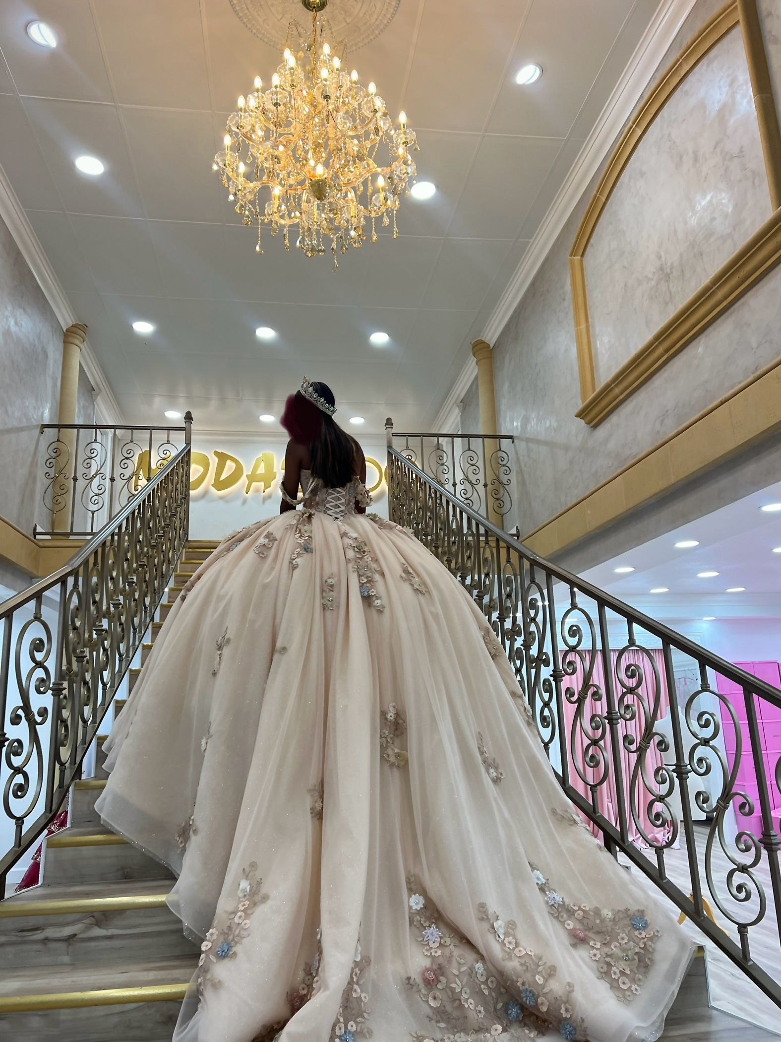 Champagne Quinceañera Dress!!!!