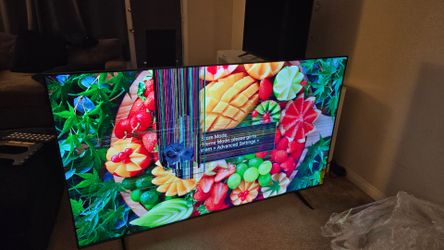 75” TCL Q6 Series QLED 4K Smart Google TV – FOR PARTS/MOTHERBOARD