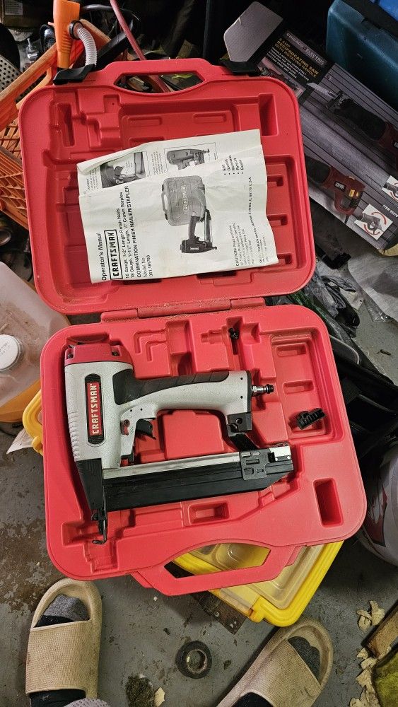 Craftsman Finishing Nailer For Repair