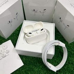 Apple AirPods pro 2 Wireless Earbuds with Lightning Charging Case Included