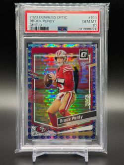 Brock Purdy and George Kittle Optic Shield /32 PSA 10!