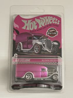 hot wheels rlc blown delivery pink