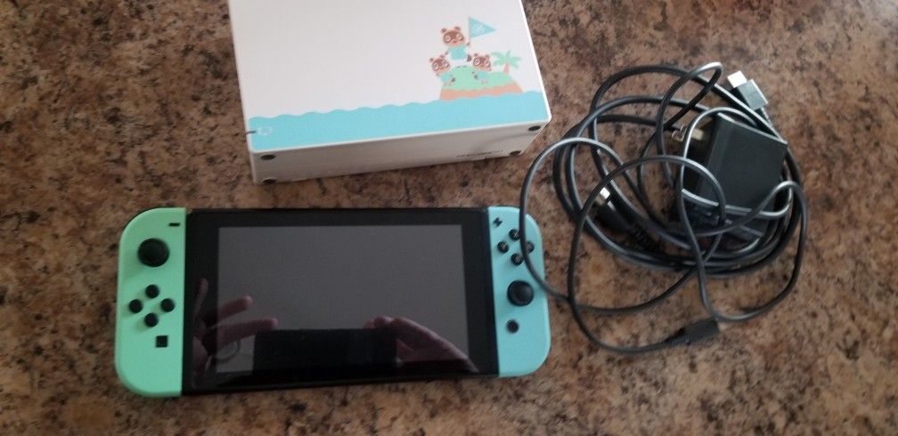 Nintendo Switch Animal Crossing Limoted Edition