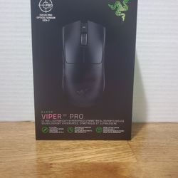 Razer Viper V3 Pro Ultra Lightweight Hyperspeed Esports Mouse Black! Sealed!!