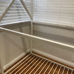 Metal Twin Floor Bed