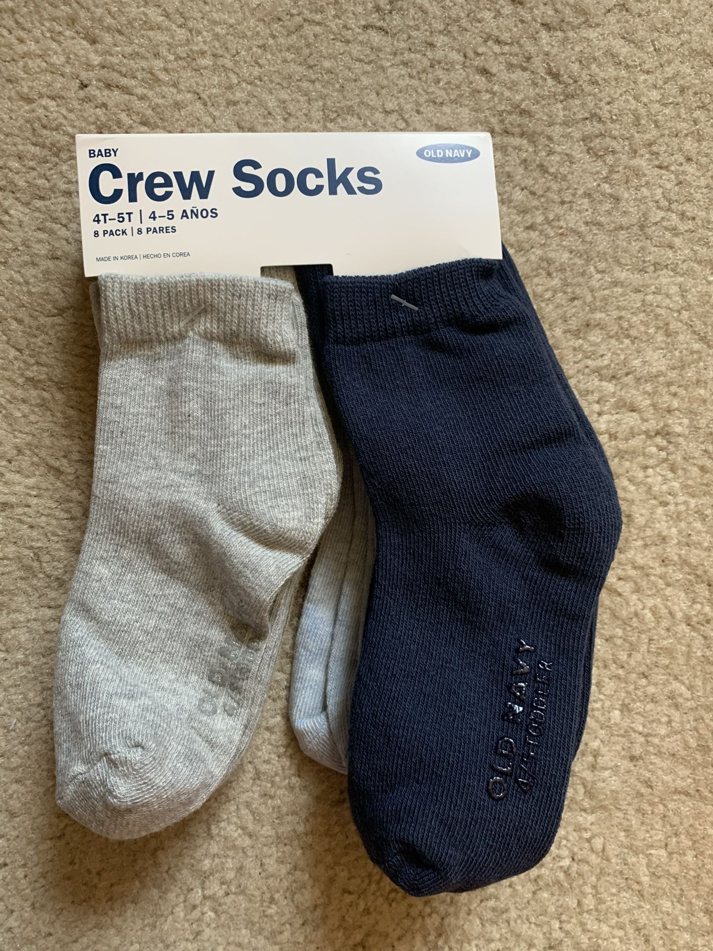 Old Navy Toddlers Socks Size 2T to 5T