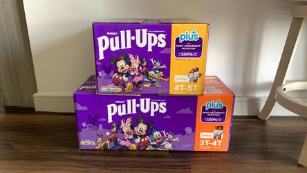 Brand New Huggies Pull-Ups Plus Training Pants 2-Box Bundle