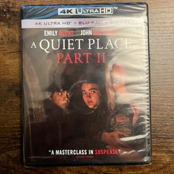 A Quiet Place Part 2 4K sealed