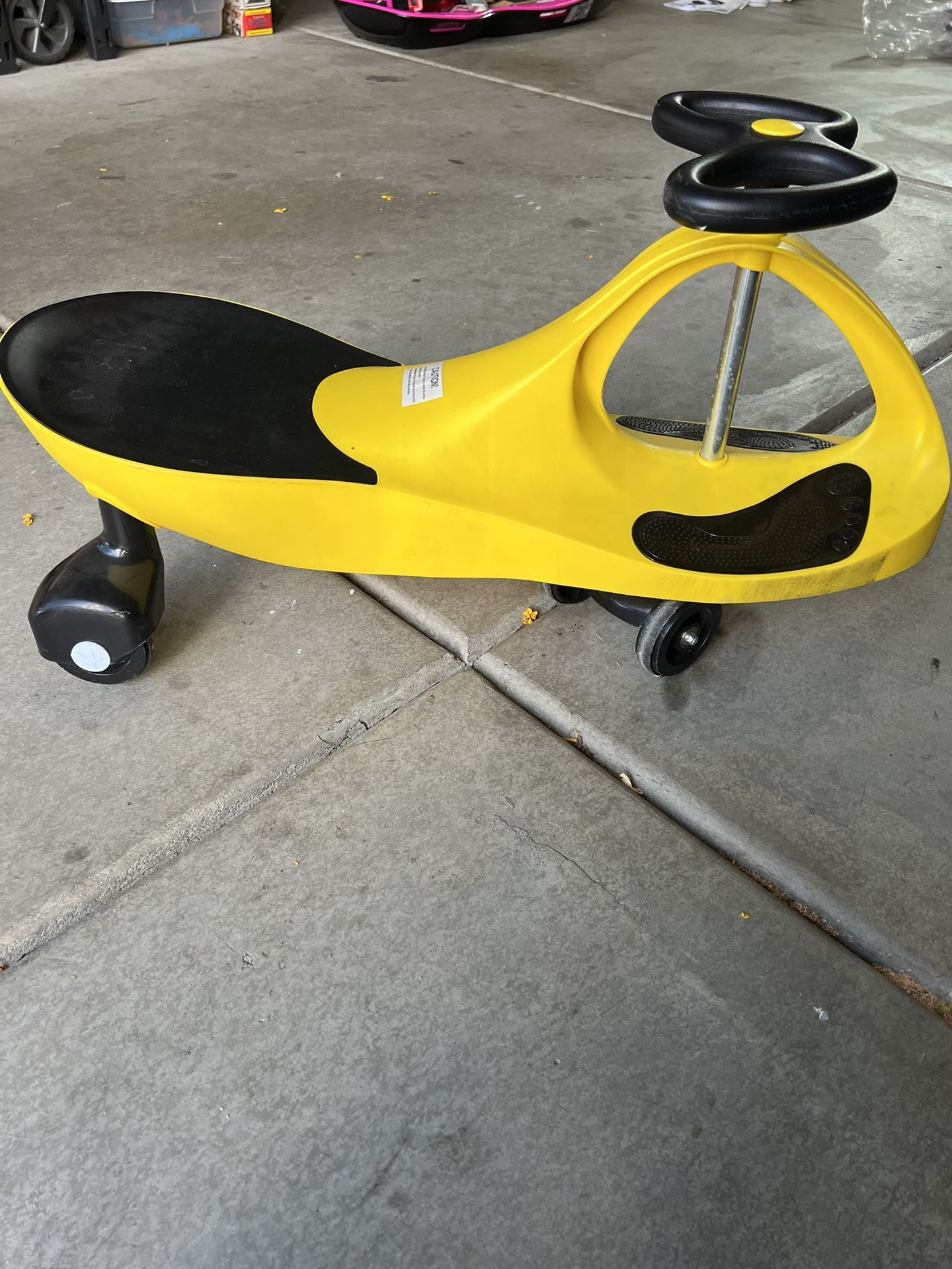 Yellow Kids Ride On Car