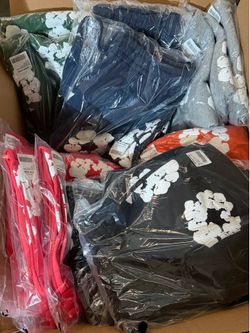 DENIM TEAR SHORTE BULK  Pickup LA / Shipping USA（5 colors in stock.）
