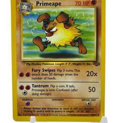 1999 Pokémon Jungle Primeape