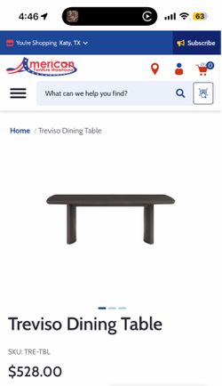 Treviso modern dining table